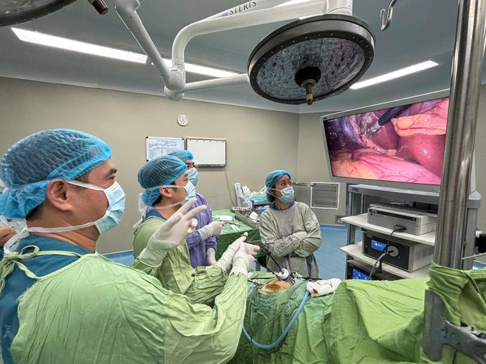 Việc triển khai đề án bệnh viện vệ tinh giúp người dân tiếp cận kỹ thuật chất lượng cao ngay tại tuyến y tế cơ sở. Ảnh: L.H