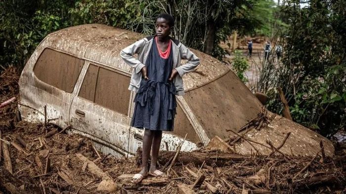Nhiều quốc gia Đông Phi, trong đó có Kenya, từng chịu thiệt hại nặng nề do mưa lớn kéo dài trong đợt El Nino gần nhất. Ảnh: BBC
