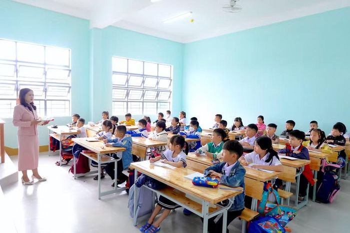 Với tỷ lệ bao phủ đạt 99,9%, Gia Lai đang tiệm cận mục tiêu 100% học sinh, sinh viên tham gia BHYT. Ảnh: M.T