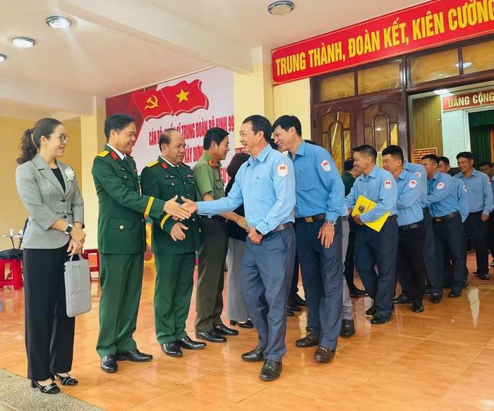 Đội K52 lên đường thực hiện nhiệm vụ. Ảnh: P.D 