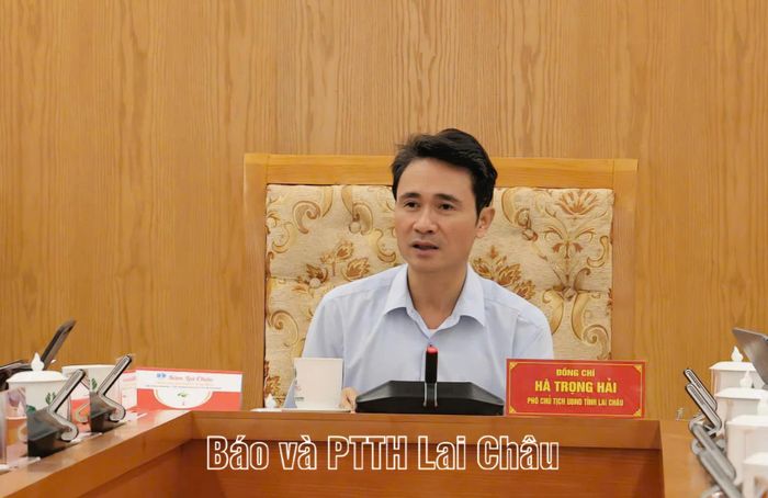 Đồng chí Hà Trọng Hải - Phó Chủ tịch UBND tỉnh, Trưởng Ban Tổ chức Hội thảo phát biểu kết luận cuộc họp.