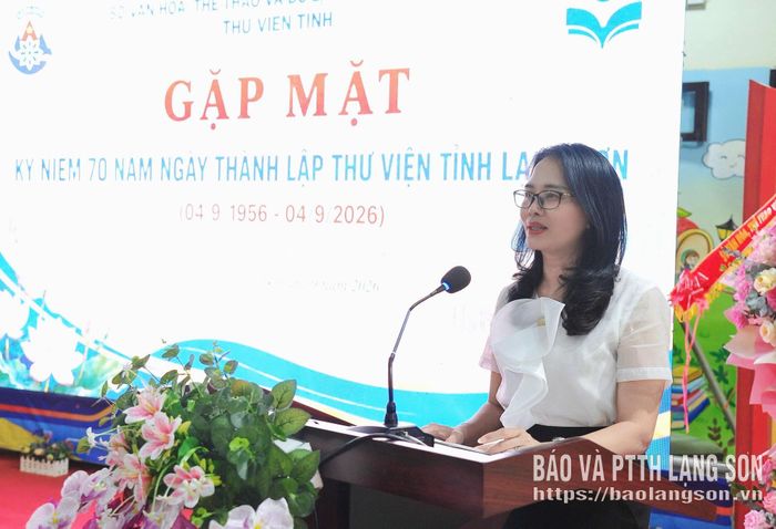 Lãnh đạo VHTT&DL phát biểu tại chương trình gặp mặt
