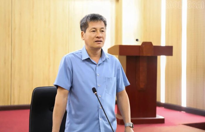 Đồng chí Ngô Hạnh Phúc - Phó Chủ tịch Thường trực UBND tỉnh phát biểu chỉ đạo tại buổi làm việc.