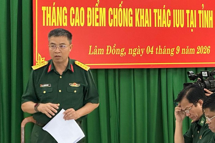 Trưởng đoàn kiểm tra chỉ đạo tại buổi làm việc
