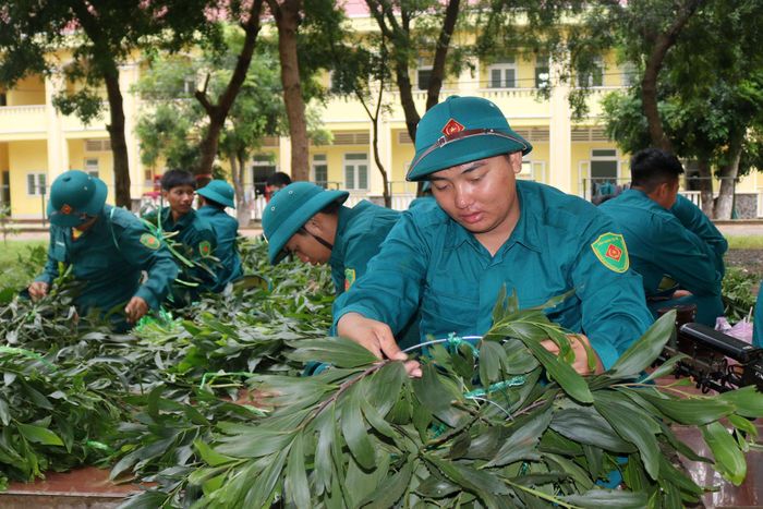 Các lực lượng chuẩn bị công tác diễn tập
