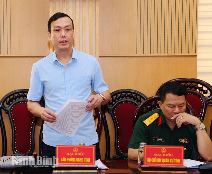 Lãnh đạo Văn phòng UBND tỉnh Công bố Quyết định thành lập Tổ liên ngành phân tích dữ liệu phục vụ công tác Văn phòng UBND tỉnh chỉ đạo, điều hành của UBND tỉnh, Chủ tịch UBND tỉnh.