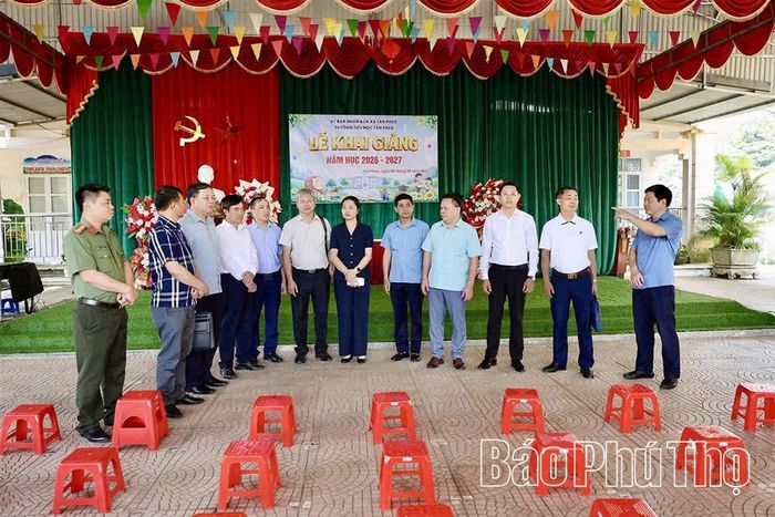 Đến thời điểm này, Trường Tiểu học Tân Pheo đã hoàn tất công tác chuẩn bị, sẵn sàng tổ chức Lễ khai giảng năm học 2026 - 2027.