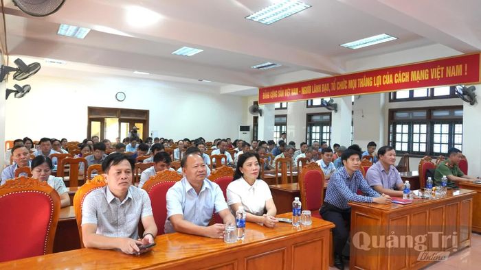 Các đại biểu tham dự hội nghị - Ảnh: H.T