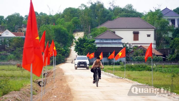 Tuyến đường hoàn thành góp phần chỉnh trang đô thị và tạo thuận lợi cho Nhân dân - Ảnh: N.M