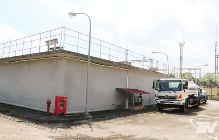 Nhà máy xử lý nước thải Khu công nghiệp Điềm Thụy đảm bảo xử lý cơ bản lượng nước thải của các cơ sở sản xuất công nghiệp.