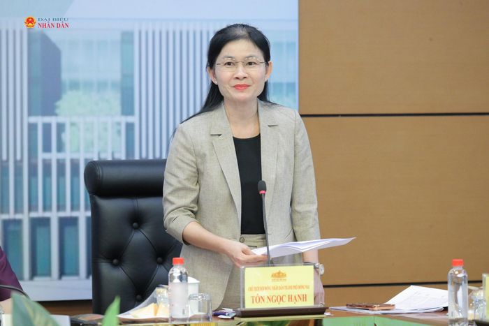 Chủ tịch HĐND thành phố Đồng Nai Tôn Ngọc Hạnh phát biểu