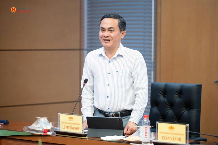 Phó Chủ tịch UBND thành phố Đồng Nai Lê Trường Sơn phát biểu