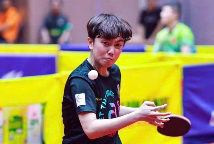 Trần Mai Ngọc không có đối thủ ở nội dung đơn nữ lứa tuổi 22-23. Ảnh: T&T.