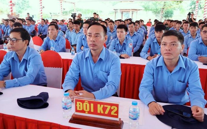 Cán bộ, chiến sĩ các đội K được cử sang Campuchia làm nhiệm vụ.