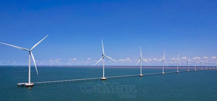  Phối cảnh Nhà máy điện gió tại xã Vĩnh Hậu, thuộc cụm 3 dự án vừa được chấp thuận chủ trương đầu tư.