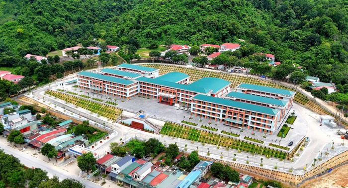 Ngôi trường Petrovietnam - Phong Thổ (Lai Châu) khang trang, hiện đại