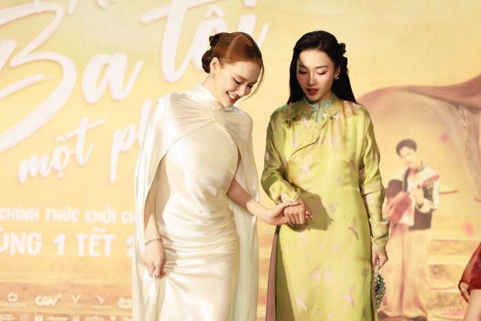Khả Ngân từng đến ủng hộ sự kiện của vợ chồng Trường Giang 