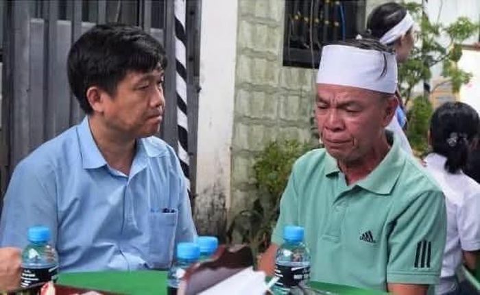 Cơ quan chức năng đã tổ chức thăm hỏi, chia buồn sâu sắc và động viên tinh thần gia đình nạn nhân. Ảnh: CA.
