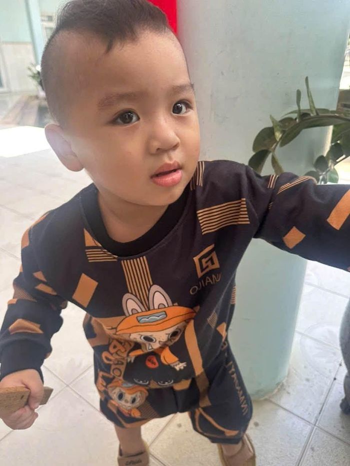 Cháu bé bị bỏ rơi. Ảnh: Công an TP Đồng Nai