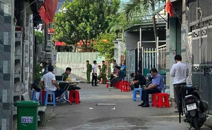 Con dao gây án ở hiện trường