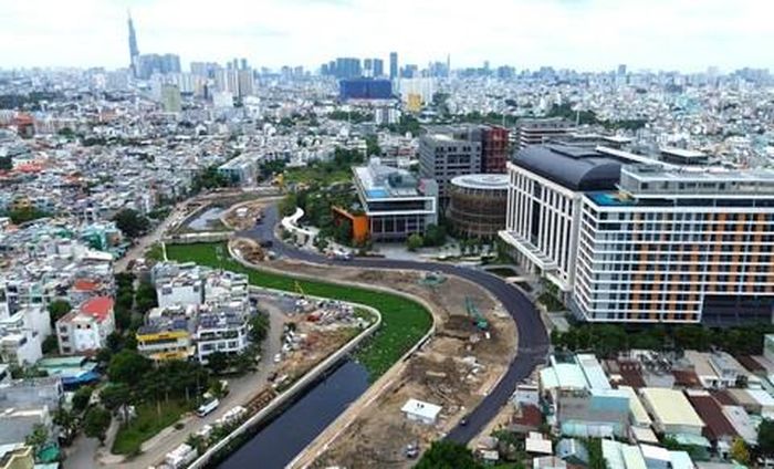 Thông xe đoạn đầu tiên Rạch Xuyên Tâm vào dịp Quốc khánh vừa qua