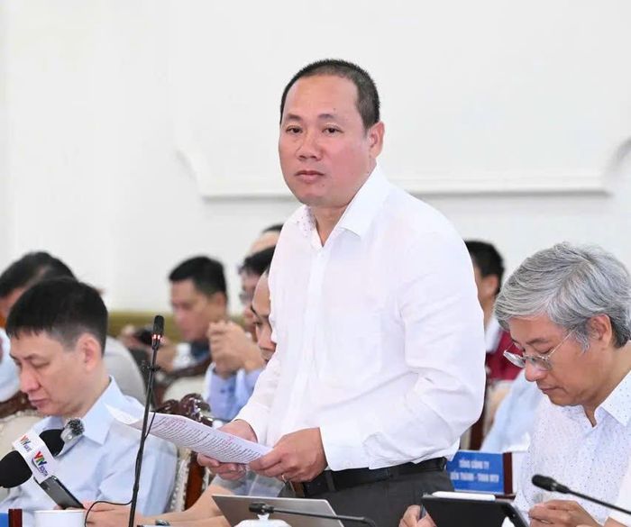 Trưởng Thống kê TPHCM Nguyễn Khắc Hoàng phát biểu