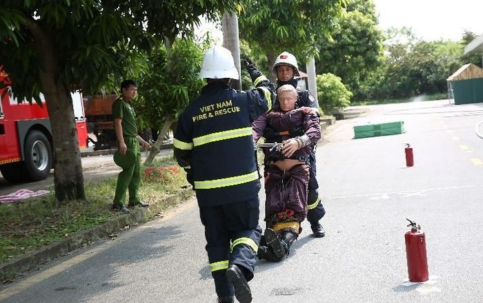 Bài học cứu nạn cứu hộ được ưu tiên hàng đầu. Ảnh: Đức Tuấn