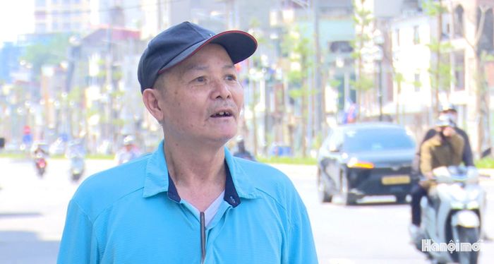 Ông Trần Xuân Khang, phường Ô Chợ Dừa, thành phố Hà Nội. Ảnh: Lại Tấn