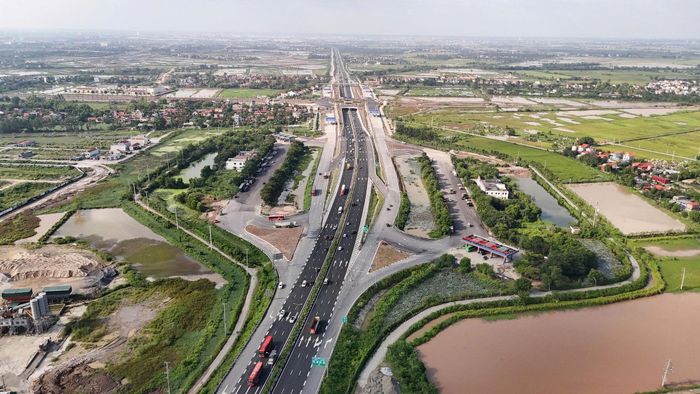 Tuyến cao tốc Cầu Giẽ - Ninh Bình. Ảnh: VEC