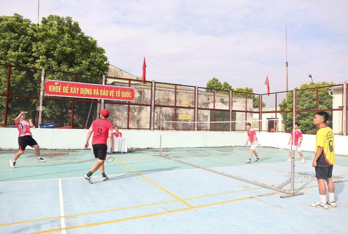 Các vận động viên tham gia tranh tài tại hội thao. Ảnh: CTV.