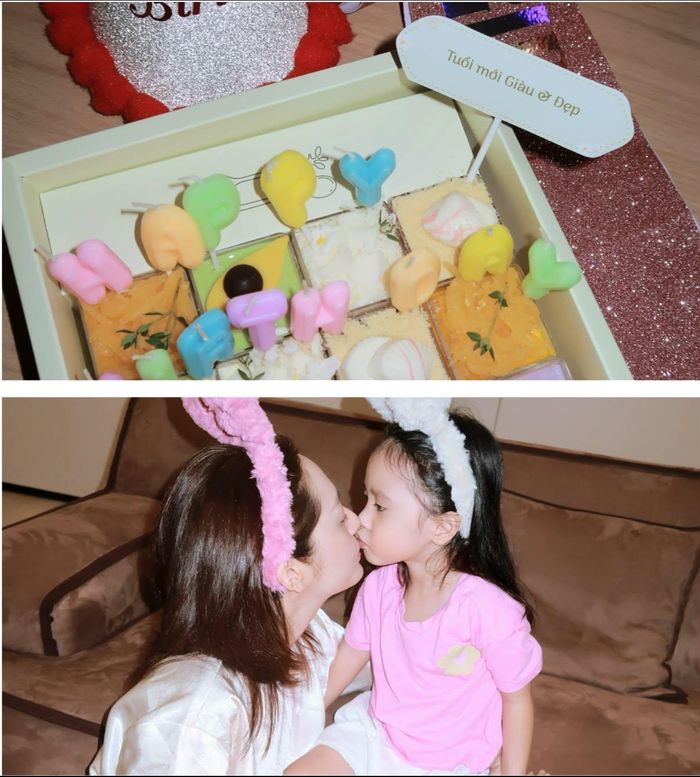Ca sĩ Bảo Anh đón sinh nhật tuổi 34 cùng con gái. Cộng đồng mạng bị "đốn tim" với khoảnh khắc ngọt ngào của hai mẹ con.