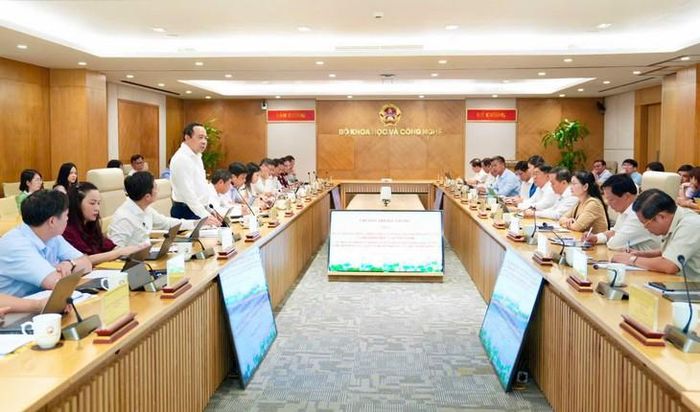Toàn cảnh buổi làm việc. Ảnh: PV