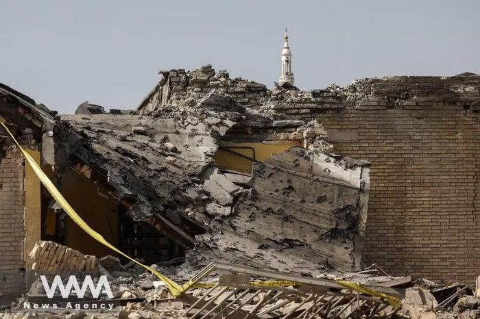 Hiện trường vụ không kích vào Hormozgan, Iran ngày 2-9-2026