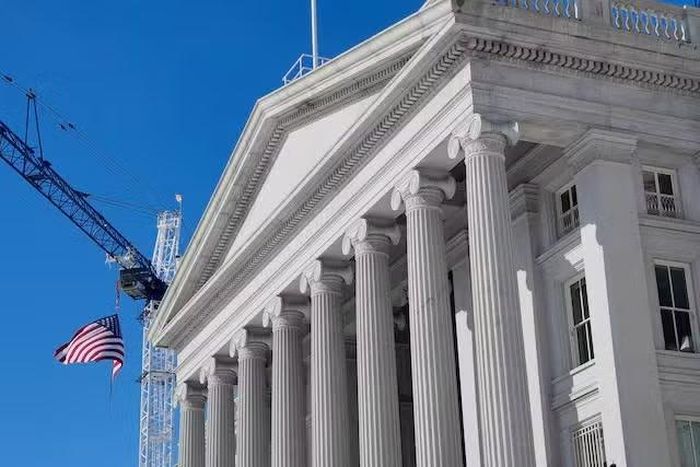 Trụ sở Bộ Tài chính Mỹ. Ảnh: Reuters