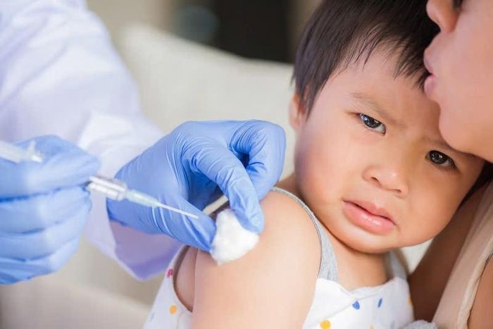  Đeo khẩu trang khi đến nơi đông người là một trong những biện pháp giúp trẻ hạn chế nguy cơ lây nhiễm các bệnh đường hô hấp.