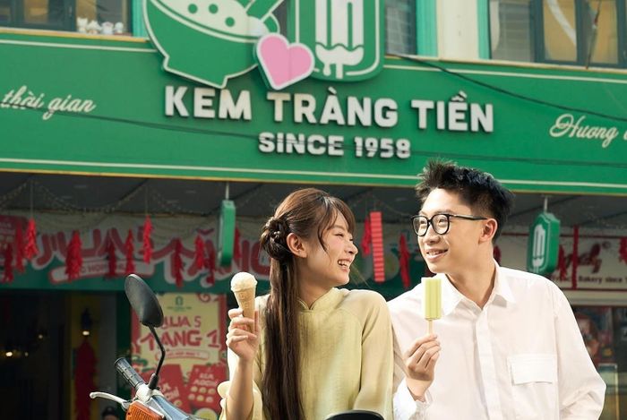 Địa chỉ 35 Kem Tràng Tiền sẽ dừng hoạt động từ ngày 15/9. Ảnh: Kem Tràng Tiền/Facebook.