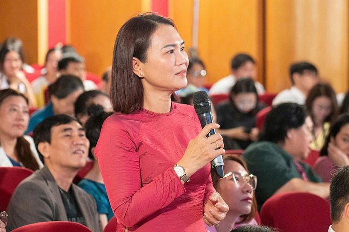 Phó Giám đốc Sở GD&ĐT TP.HCM Huỳnh Lê Như Trang phát biểu