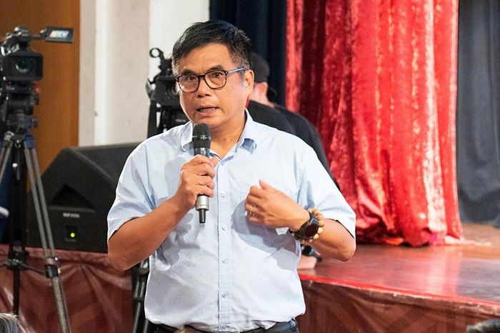 Tổng Giám đốc Đài Phát thanh và Truyền hình TP.HCM Cao Anh Minh phát biểu