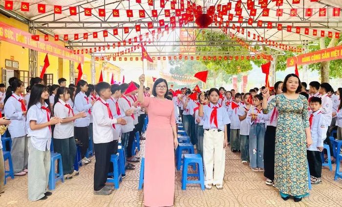 Sáng 5/9, hơn 370.000 học sinh tại các trường học của tỉnh Sơn La đã dự lễ khai giảng năm học mới 2026-2027. (Ảnh: QUỲNH LIÊN)