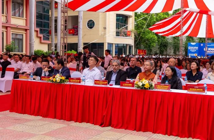 Các đại biểu tham dự lễ khai giảng năm học 2026-2027. (Ảnh: Ban tổ chức)