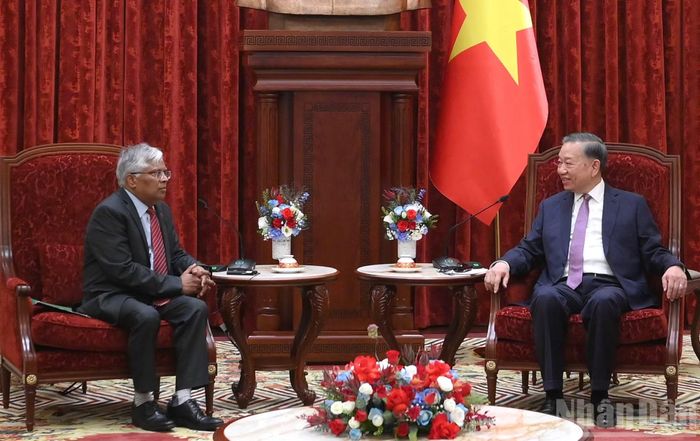 Tổng Bí thư, Chủ tịch nước Tô Lâm tiếp Đại sứ Bangladesh Mohammad Lutfor Rahman.