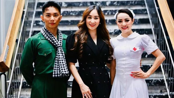 Phan Hiển-Khánh Thi-Thu Hương là những gương mặt tiêu biểu của dancesport Việt Nam. (Ảnh: Ban tổ chức)