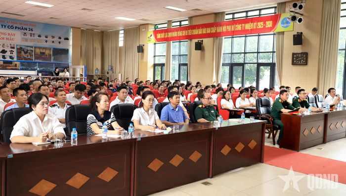  Cán bộ, nhân viên, người lao động Công ty Cổ phần 26 tham dự tập huấn. 