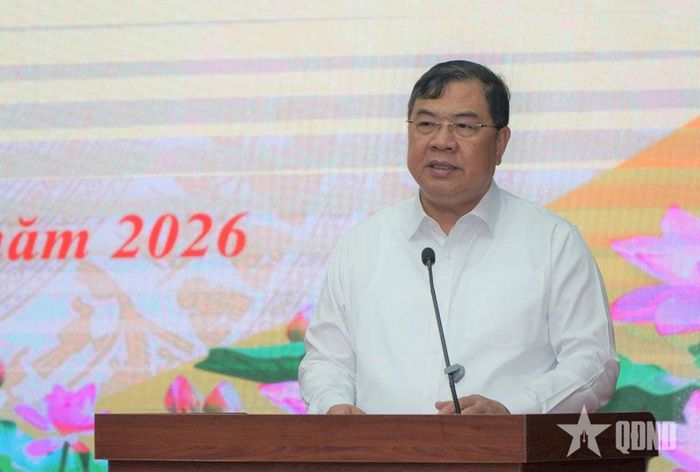 Phó thủ tướng Thường trực Chính phủ Phạm Gia Túc phát biểu tại buổi làm việc.