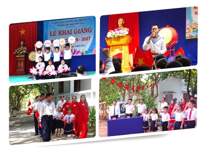  Lễ khai giảng tại Trường Tiểu học Trường Sa 