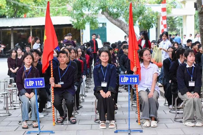Học sinh Trường PTDTNT tỉnh Bắc Ninh.