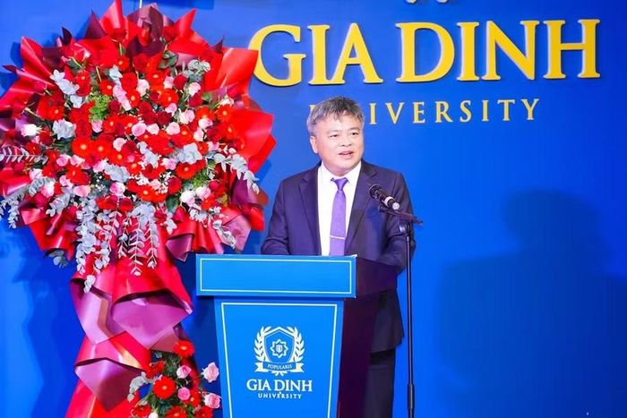 PGS.TS. Phạm Văn Song phát biểu tại buổi lễ bổ nhiệm.