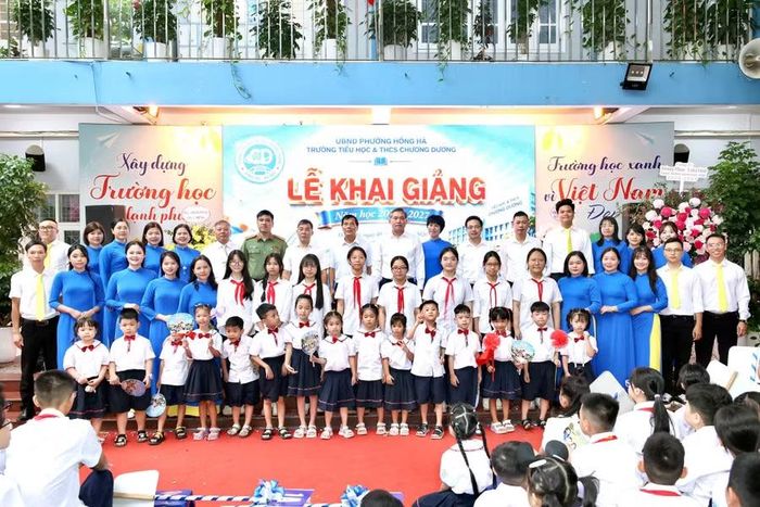 Nhà trường, cộng đồng luôn chung tay đồng hành vì lợi ích của học sinh.