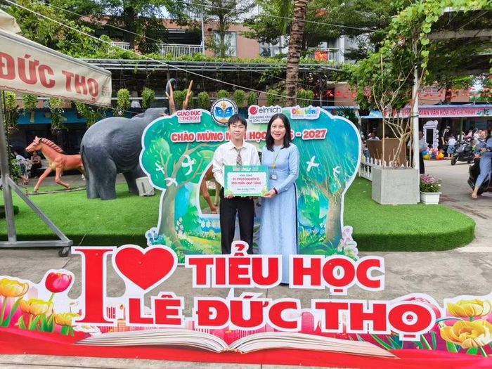 Photobooth Xanh tại TH Lê Đức Thọ (P. An Hội Đông, TP. HCM)