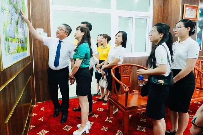 Công trình được bố trí tại tòa nhà Điều hành Trung tâm.